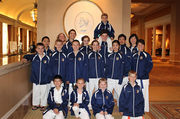 2012 IMA Karate Team members in Las Vegas for the US Open and Junior Olympics