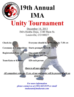 Unity Tournament Poster