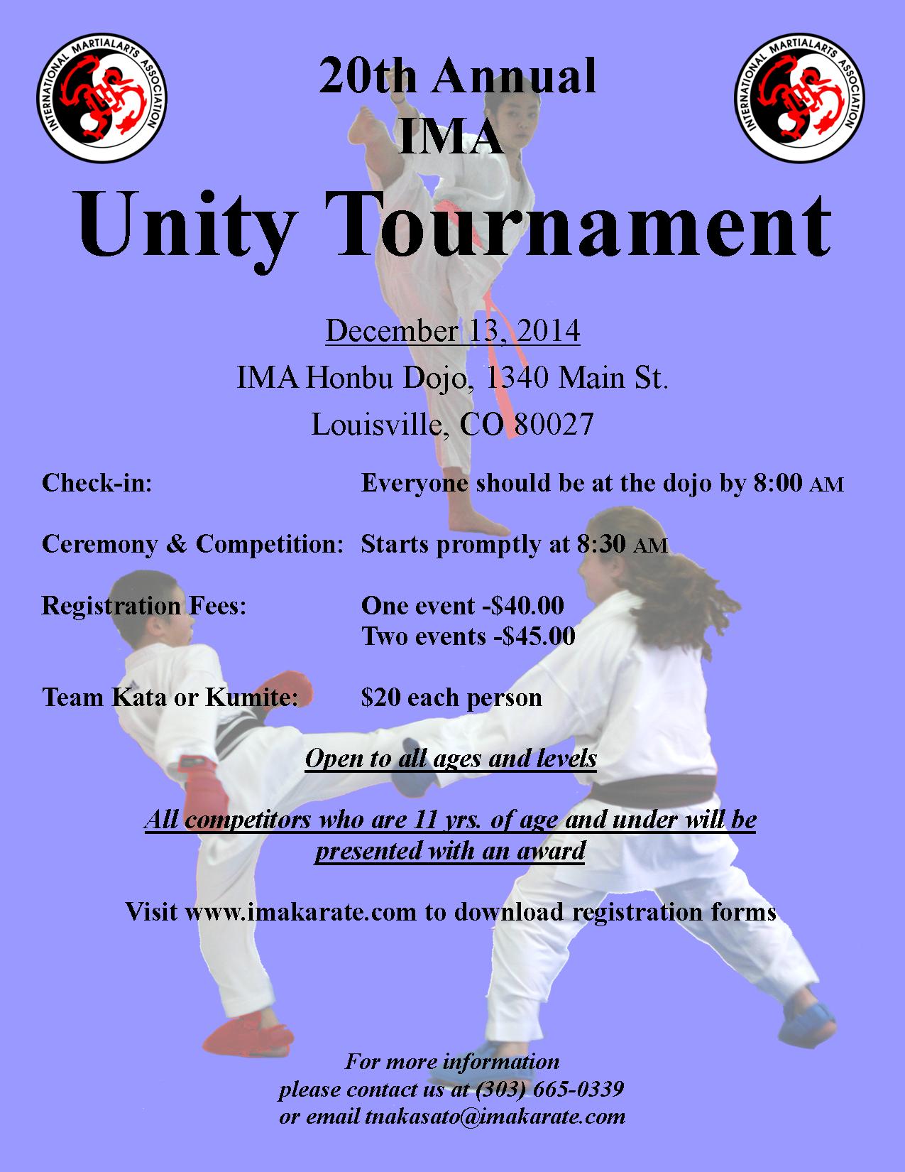Unity Tournament Poster