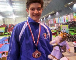 Kamran Madani wins Bronze Medal in the World Karate Competition